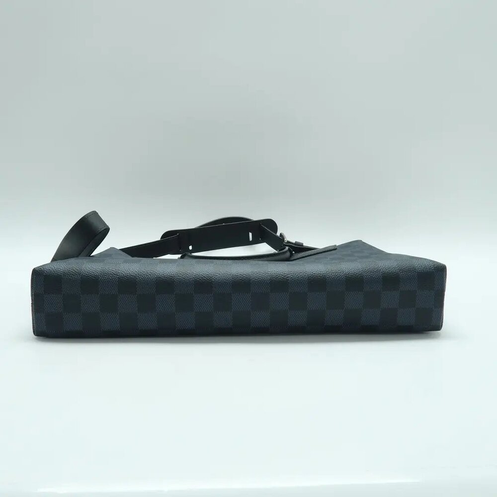 Louis Vuitton Blue Damier Graphite Canvas Satchel 1085-032425 - Picture 4 of 12